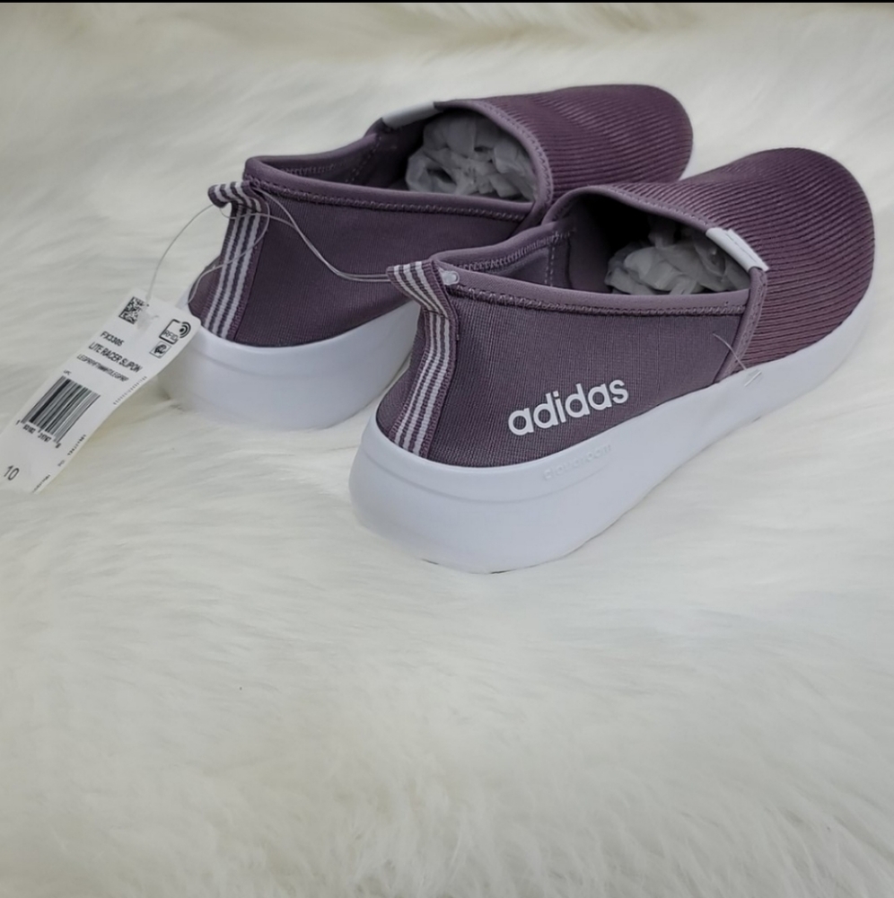 Adidas Lite Racer Slipon Athletic Comfort Sneakers - Picture 10 of 16